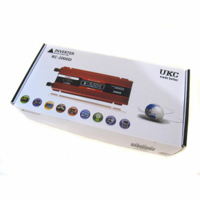   UKC 12V-220V 2000W  LCD  4