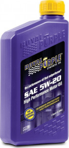   Royal Purple API 5w-20 0.946 /1  / Royal Purple API motor oil 5W-20 1qt (1520)
