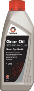   Comma SX75W-90 GEAR OIL GL5 1 SX1L