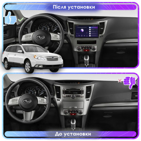  Lesko  Subaru Outback IV 2009-2012 IPS 9 2/32Gb CarPlay 4G Wi-Fi GPS Prime   4