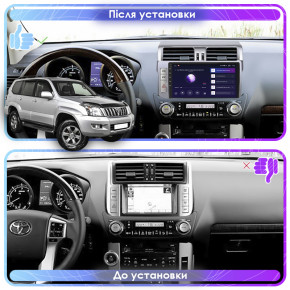  Lesko  Toyota Land Cruiser Prado 150 Series 1 2013-2017 10 2/32Gb 4G Wi-Fi GPS Top 4