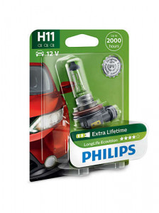   Philips H11 LongLife EcoVision 1/ (12362LLECOB1)