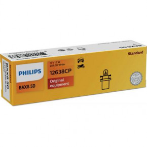    Philips BAX BX8.5d White 12V 1.12W (12638CP) (0)