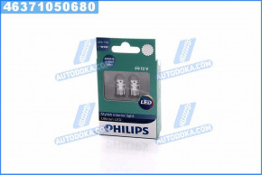  Philips  Ultinon white LED W5W 0.6W, 12V, w2.1x9.5d, 4000K (. 2) (46371050680)