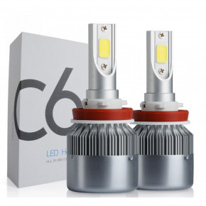  LightX HeadLight C6 H11 12-24V COB