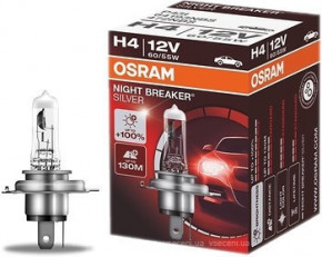  Osram H4 Night Breaker Silver 12V 60/55W P43t