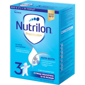   Nutrilon 3 Premium+  600  (5900852047176)