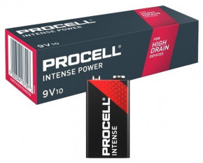   Duracell Procell Intense, 6LR61, 9V, Box 10