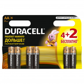  Duracell Basic AA/LR06 BL 4+2