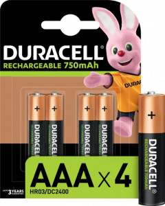  Duracell Recharge AAA 750  4  (5005004) (5000394045019)