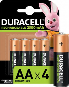  Duracell Recharge AA 2500  4  (5005001) (5000394057203)