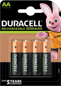  Duracell Recharge AA 2500  4  (5005001) (5000394057203) 3