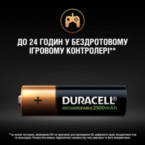  Duracell Recharge AA 2500  4  (5005001) (5000394057203) 9