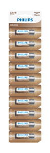 Philips Entry Alkaline  A  10  (LR6AL10S/10)