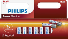 Philips Power Alkaline AA   12  (LR6P12W/10)