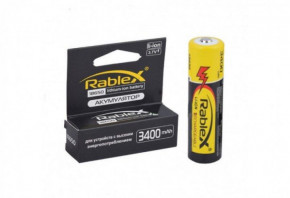  Rablex 18650 Li-lon 3400 mAh (1/40/400)