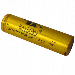  Li-ion Bailong 4.2V 18650 8800 mah Gold