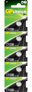   GP CR1220, 3V,  1 . 3