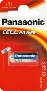  Panasonic Micro Alkaline LR1 BL 1 