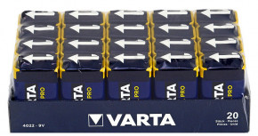   Varta Industrial Pro 4022, 6LR61  9V,   ! 6