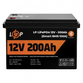    LogicPower 12V 200 AH (2560Wh)   (Smart BMS 100) LiFePO4 (0)