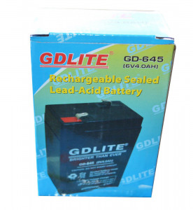   Gdlite GD-645 6V 4.0Ah 5