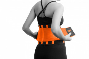   MadMax MFA-277 Slimming belt Black/neon orange M