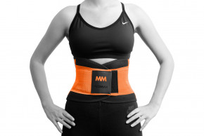   MadMax MFA-277 Slimming belt Black/neon orange S 3