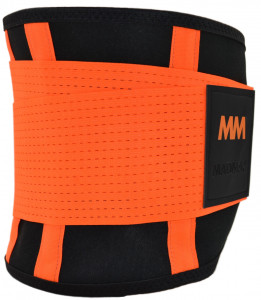   MadMax MFA-277 Slimming belt Black/neon orange S 6