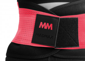   MadMax MFA-277 Slimming belt Black/rubine red M 4