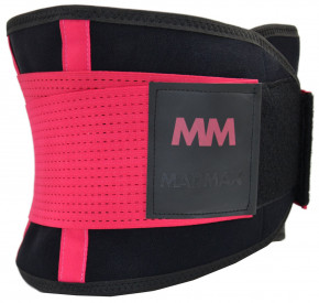   MadMax MFA-277 Slimming belt Black/rubine red S 5