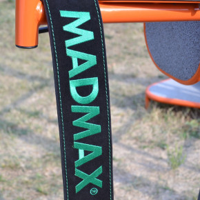     MadMax MFB-301 Suede Single Prong  Black/Green L 6