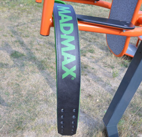     MadMax MFB-302 Quick Release Belt   Black/Green XXL 4