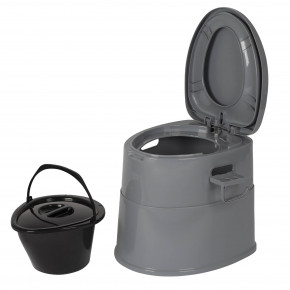  Bo-Camp Portable Toilet Comfort 7 Liters Grey (5502815) (5)