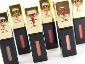  Yves Saint Laurent Rouge Pur Couture Glossy Stain Rebel Nudes 107 - Naughty mauve (),  4