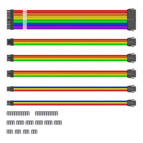       1stPlayer Rainbow MOD Cable RB-001 8