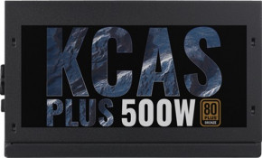   AeroCool KCAS-500 PLUS 500W v.2.3, Fan12, aPFC, 80+ Bronz, Retail 4