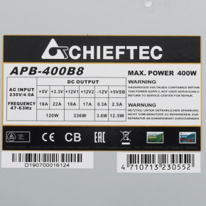   Chieftec 400W (APB-400B8) 6