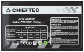   Chieftec 550W (GPS-550A8) 11
