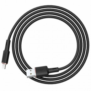   Acefast MFI C2-02 USB-A to Lightning zinc alloy silicone (1m) Black 4