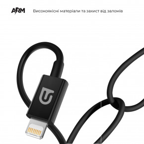 ArmorStandart AMQGJ2BL Lightning to USB-C Cable 1.2  black (ARM64374) 4
