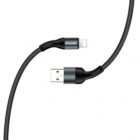  ColorWay USB - Lightning nylon 2.4  1  Black (CW-CBUL045-BK) 8