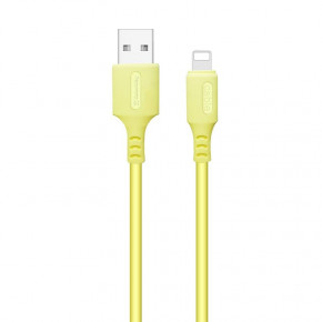  ColorWay USB - Lightning soft silicone 2.4  1  Yellow (CW-CBUL043-Y)