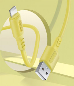  ColorWay USB - Lightning soft silicone 2.4  1  Yellow (CW-CBUL043-Y) 6
