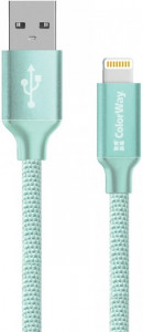  ColorWay USB - Lihgtning 1  Mint (CW-CBUL004-MT)