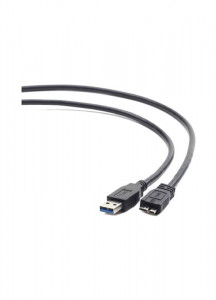  USB-MicroUSB Gembird 5pin 0.5m Black (CCP-mUSB3-AMBM-0.5M)