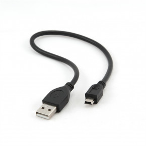  Gembird USB 2.0-MiniUSB 5 pin 0.3m Black