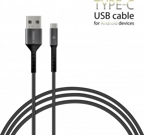  Intaleo CB0 USB-USB Type-C 1.2 Black/Grey (1283126495663) 3