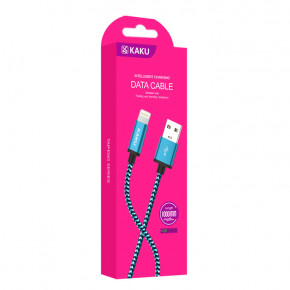 USB  Kaku KSC-107 USB - Lightning 1m - Blue 4