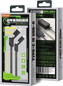  Proda PD-B96th USB/USB Type C - Lightning/USB-C 100W, 1.5, Black (PD-B96th-BK) 5